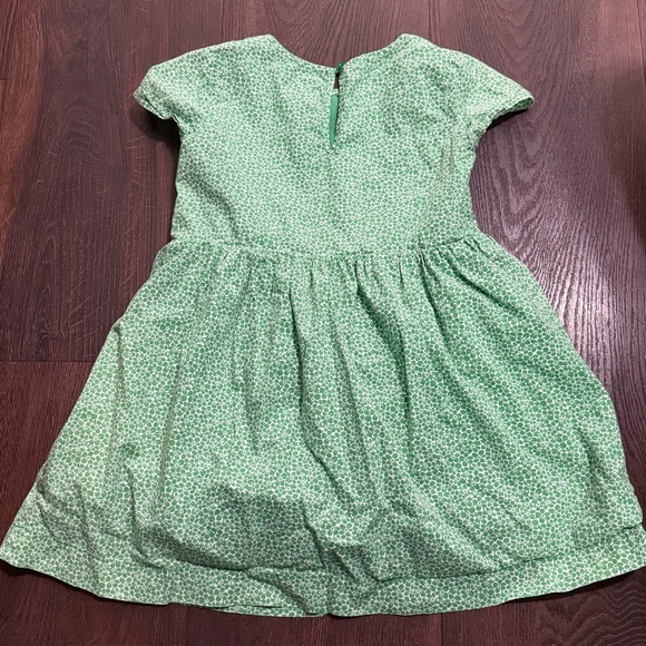Baby Gap Green Floral Girls 5T 5 years Dress with pockets - Picture 2 of 7